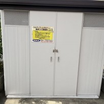 コルディアーレやたべ　ゴミ置場