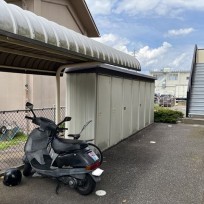コルディアーレやたべ　駐輪場